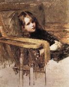 John William Waterhouse The Easy Chair oil painting